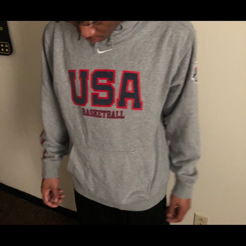 nike usa basketball hoodie ( large )